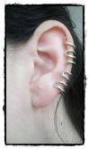 Ear Cuff com Cobra - DOURADO - UNISSEX