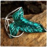 Broche da Folha Élfica de Lothlorien