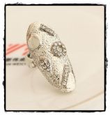 Anel de Unha com Strass